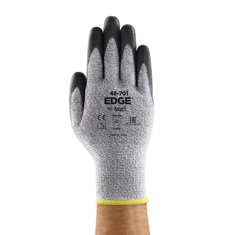 Ansell Edge 48-701 Cut & Abrasion Resistant Gloves - 6  