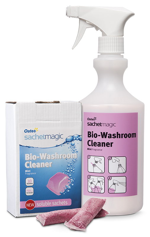 Oates Spray bottle for Bio Washroom Cleaner