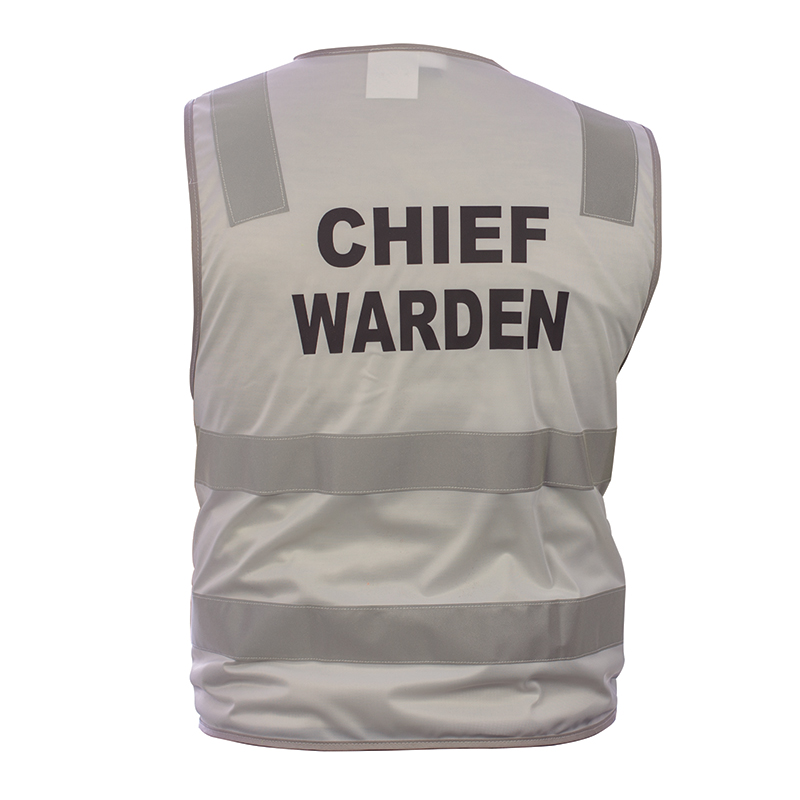 Pre-Printed Vests - Chief Warden