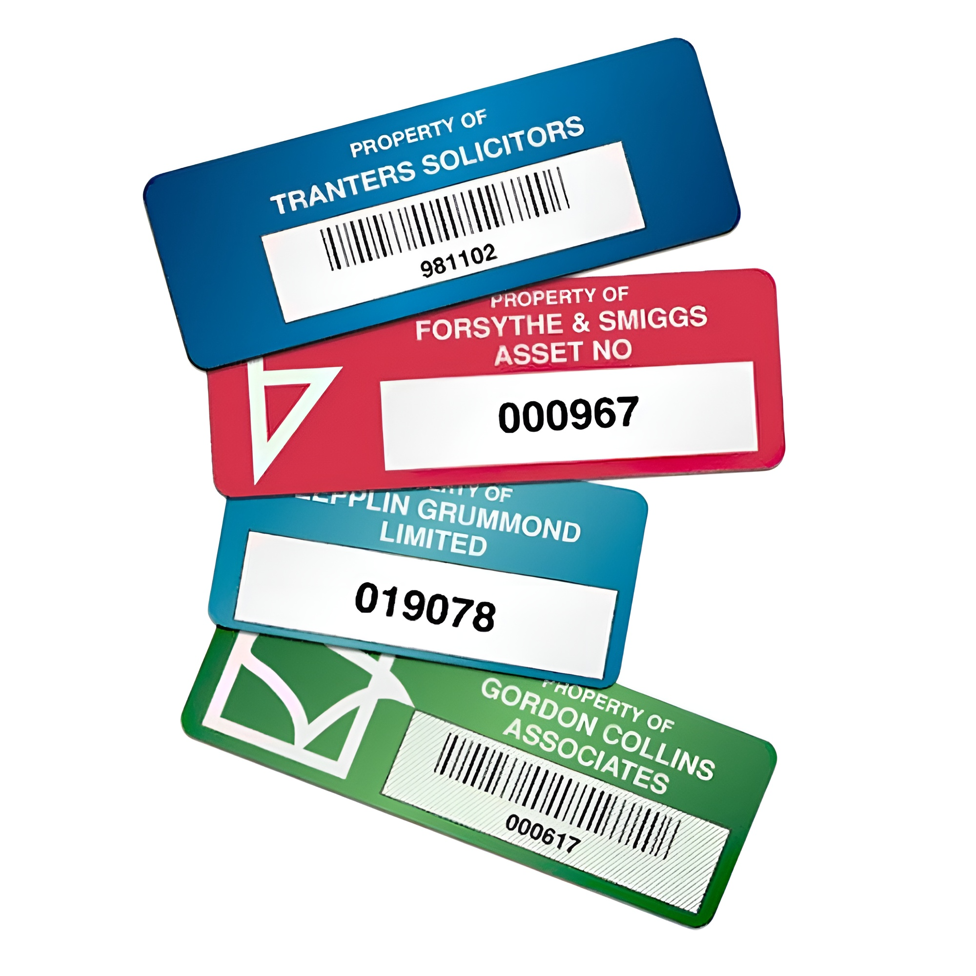 Custom DuraGuard® Asset Tags - Inventory Label Stickers