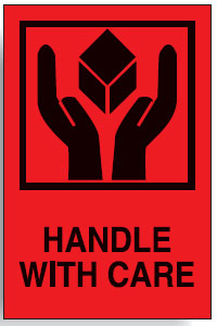 Shipping Labels - Handle With Care