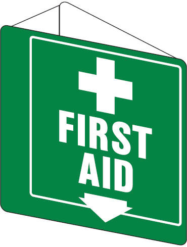 Three Dimensional Safety Signs - First Aid