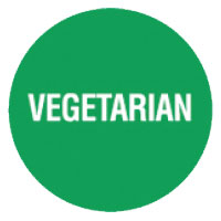Food Advisory Labels Vegetarian