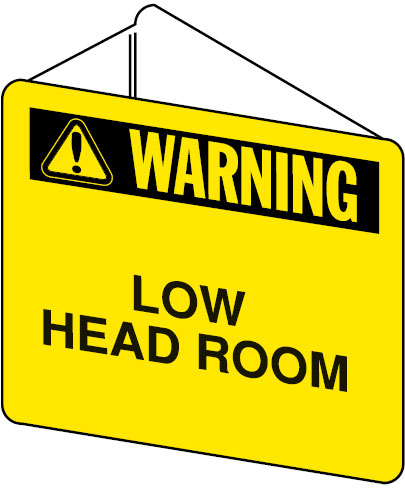 Three Dimensional Signs - Low Headroom