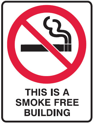No Smoking Signs - This Is A Smoke Free Building