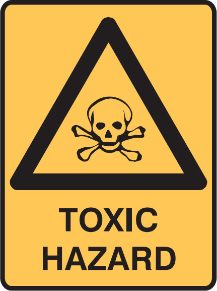 Warning Signs - Toxic Hazard