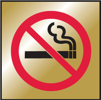 Deluxe No Smoking Signs  - No Smoking Symbol