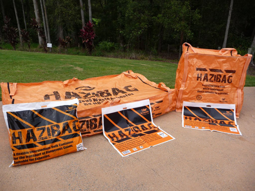 Asbestos containment & removal hazibag