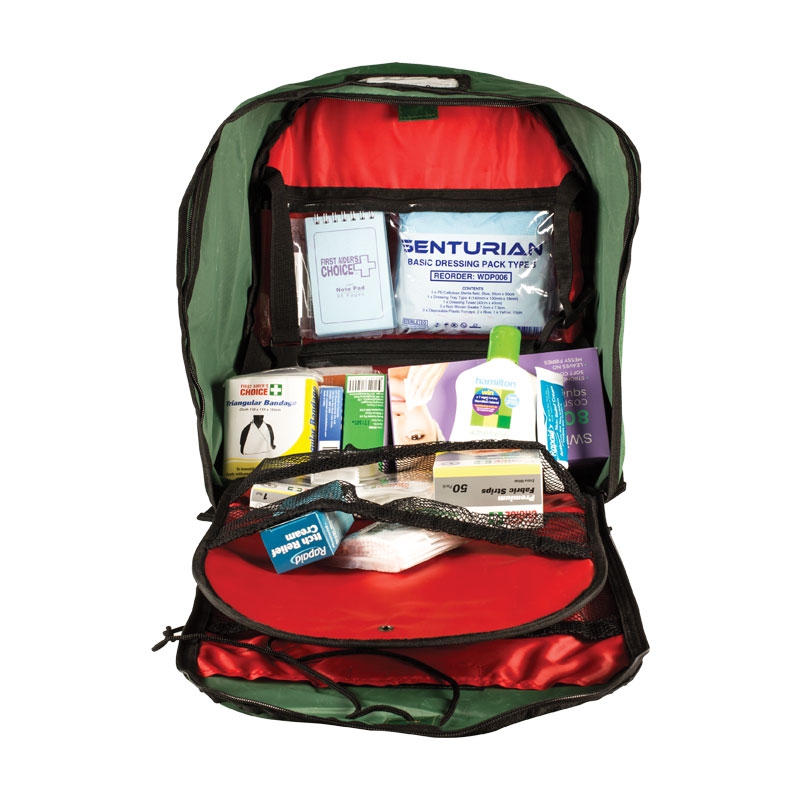 Grab & Go First Aid Back Pack