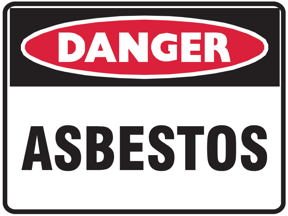 Building Construction Signs - Asbestos