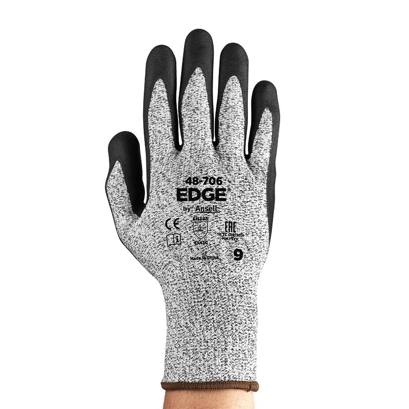 Ansell Edge 48-706 Cut Resistant Gloves - Pack of 12