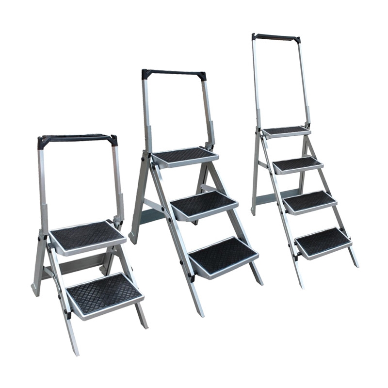Monstar Compact Safety Ladder with Rail