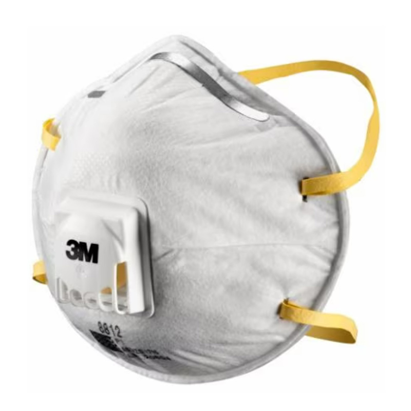 3M Cupped Particulate Respirator 8812, P1, Valved 