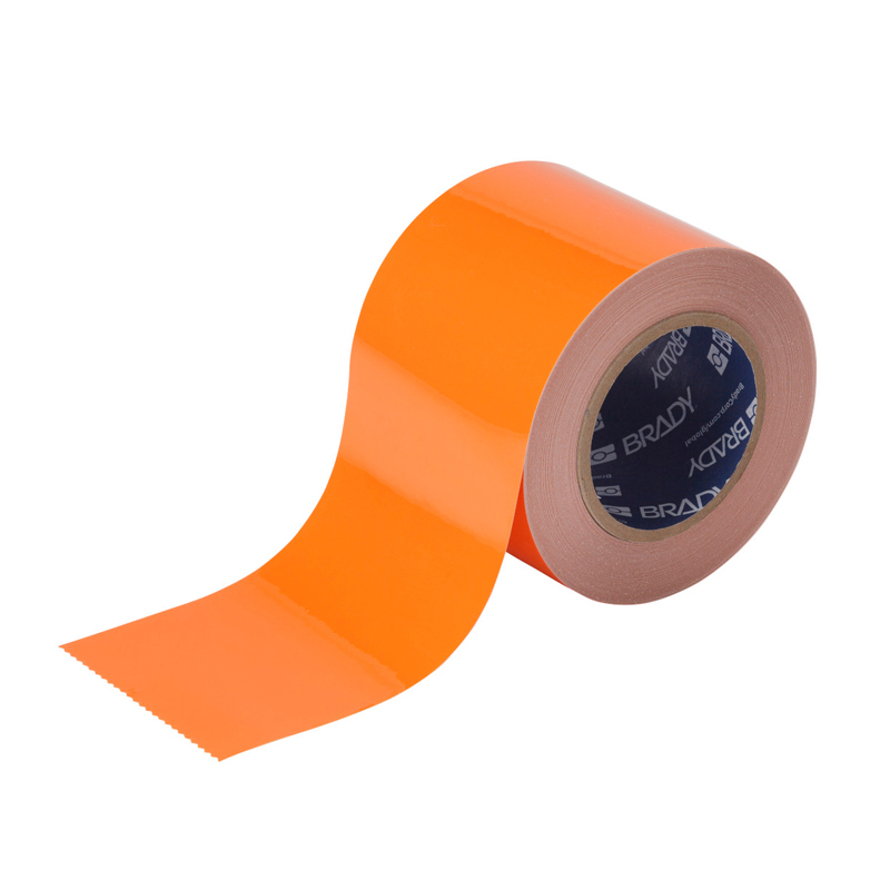 B514 Orange Floor Tape, 101mm (W) x 30.48m (L)