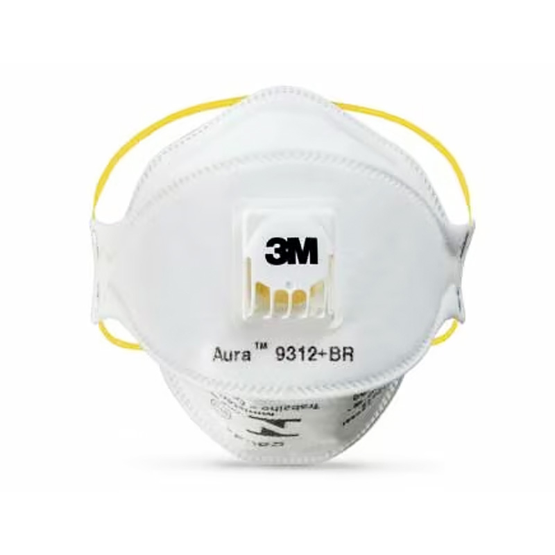 3M Aura Particulate Respirator 9312A+, P1, Box of 10