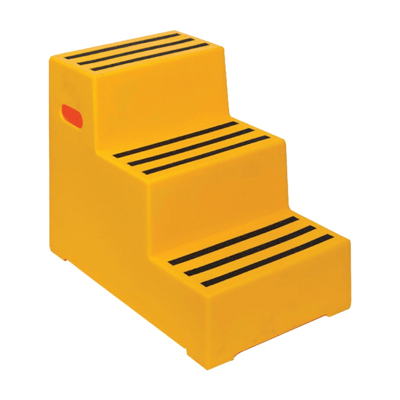 Heavy Duty Safety Stairs, 3 Step