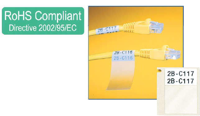 Id Xpert Self Laminating Cable / Wire Marking Labels