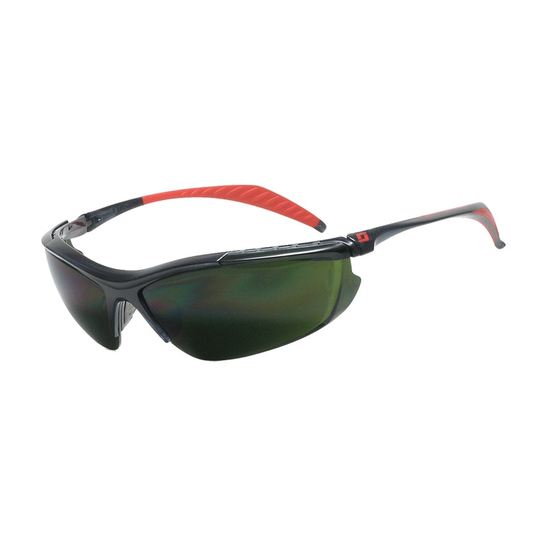 UniSafe Buster Safety Specs - Shade 5 Green Lens