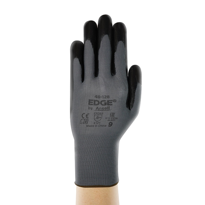 Ansell EDGE® 48-128 Abrasion & Oil Resistant Gloves - Size 8