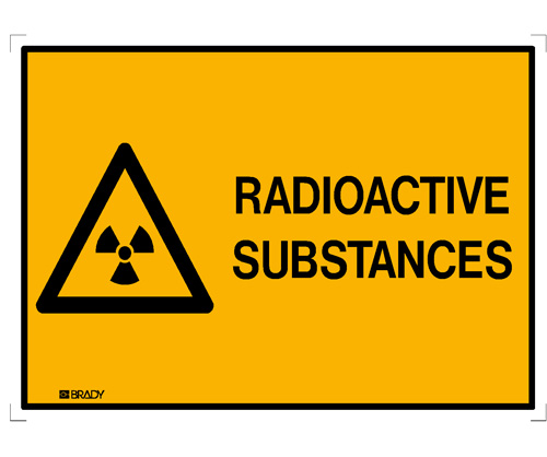 Laser/Radiation Signs  - Radioactive Substances