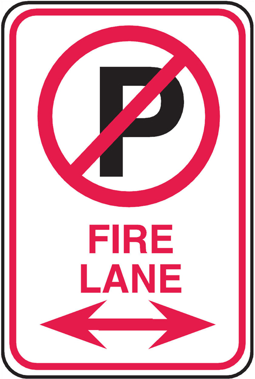 Parking Signs - Fire Lane