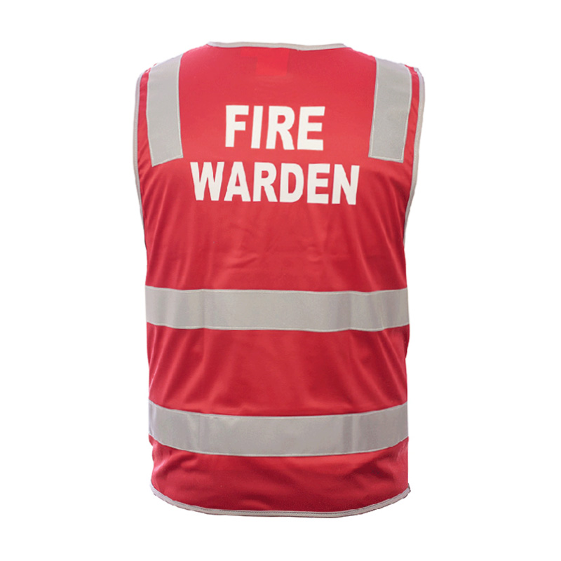 Pre-Printed Vests - Fire Warden