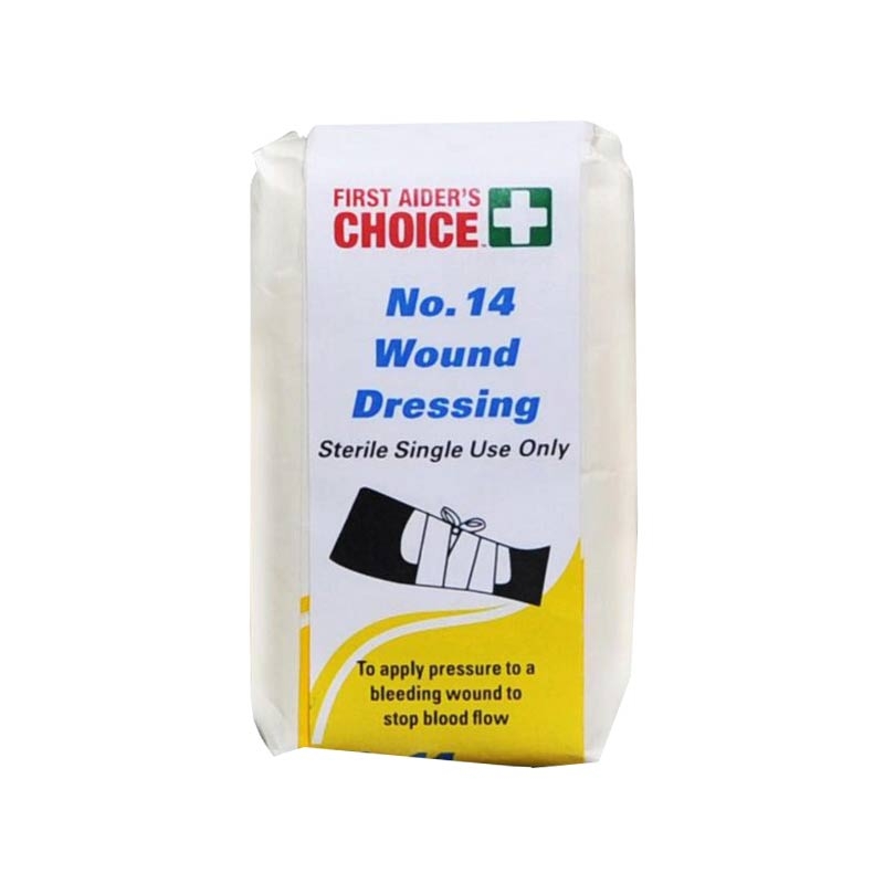 First Aiders Choice Wound Dressing Products, Wound Dressing No.14
