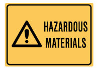 Small Labels - Hazardous Materials