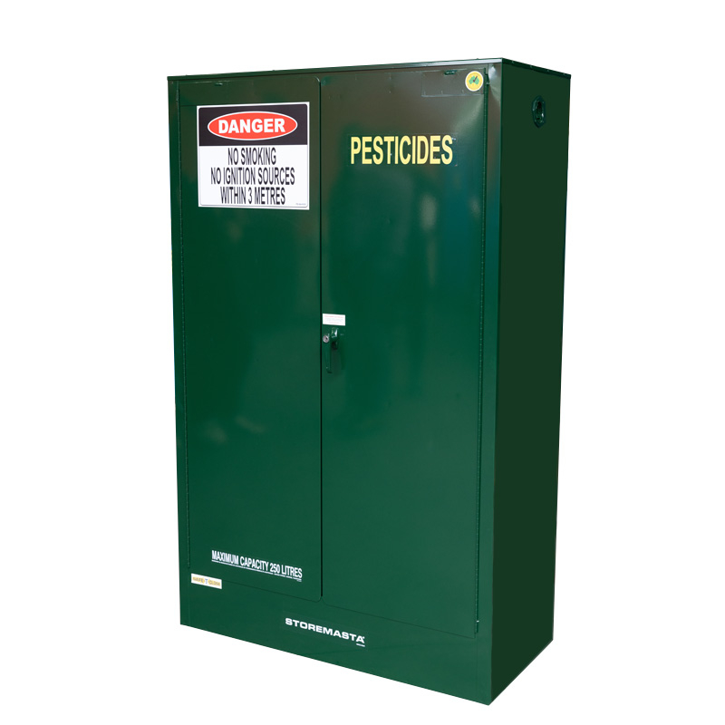 Pesticides Storage Cabinet 250L Dark Green
