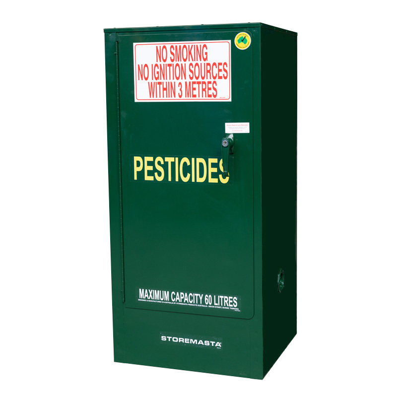 Pesticides Storage Cabinet 60L Dark Green