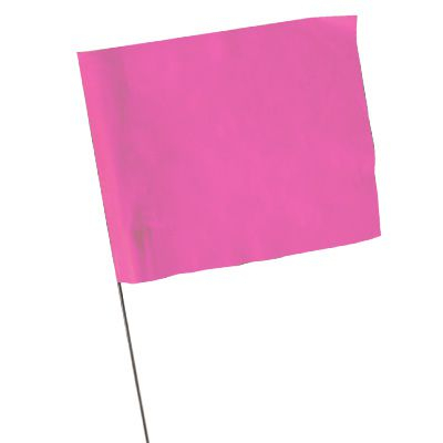 Marking Flags - Fluorescent Pink