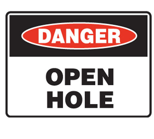 Mining Signs - Open Hole