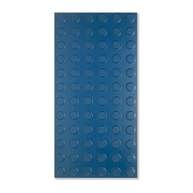 Tactile Indicator Warning PolyPad® Rubber 300 x 600mm Blue