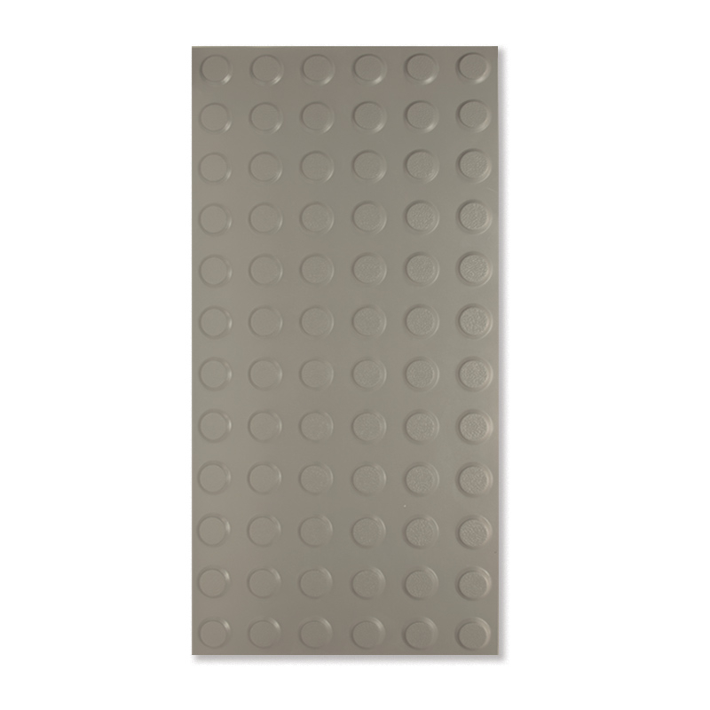 Tactile Indicator Warning PolyPad® Rubber 300 x 600mm Grey