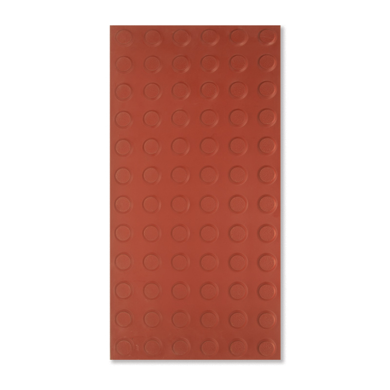 Tactile Indicator Warning PolyPad® Rubber 300 x 600mm Terracotta