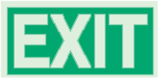 Imo Fire And Evacuation Signs - Exit Sign