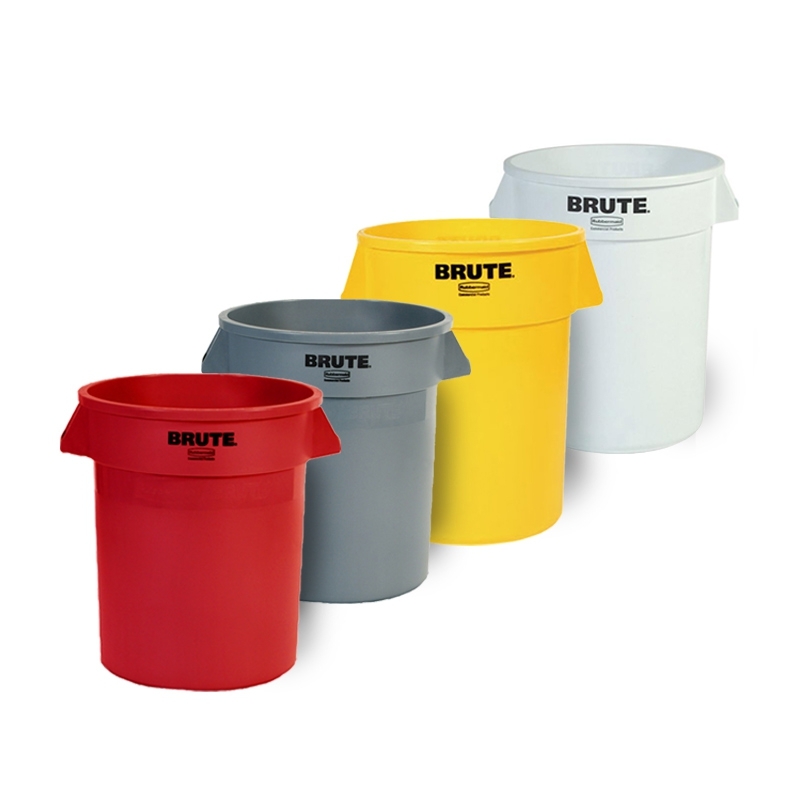 Rubbermaid Brute Round Containers New