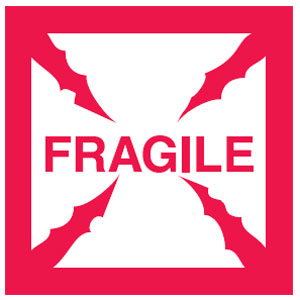 Shipping Labels - Fragile