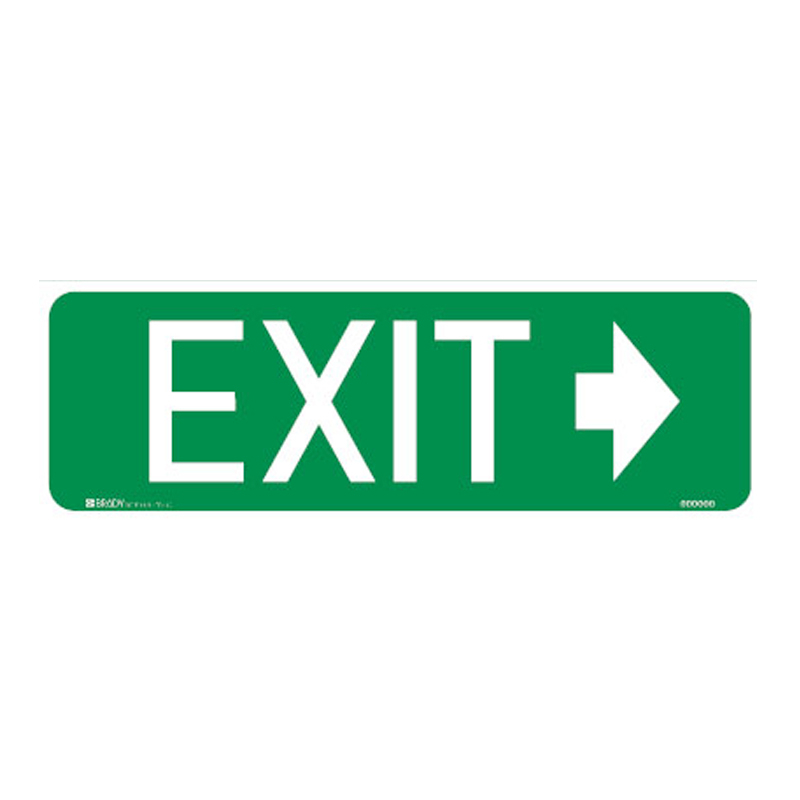 Signs For Aluminium Sign Frames - Exit