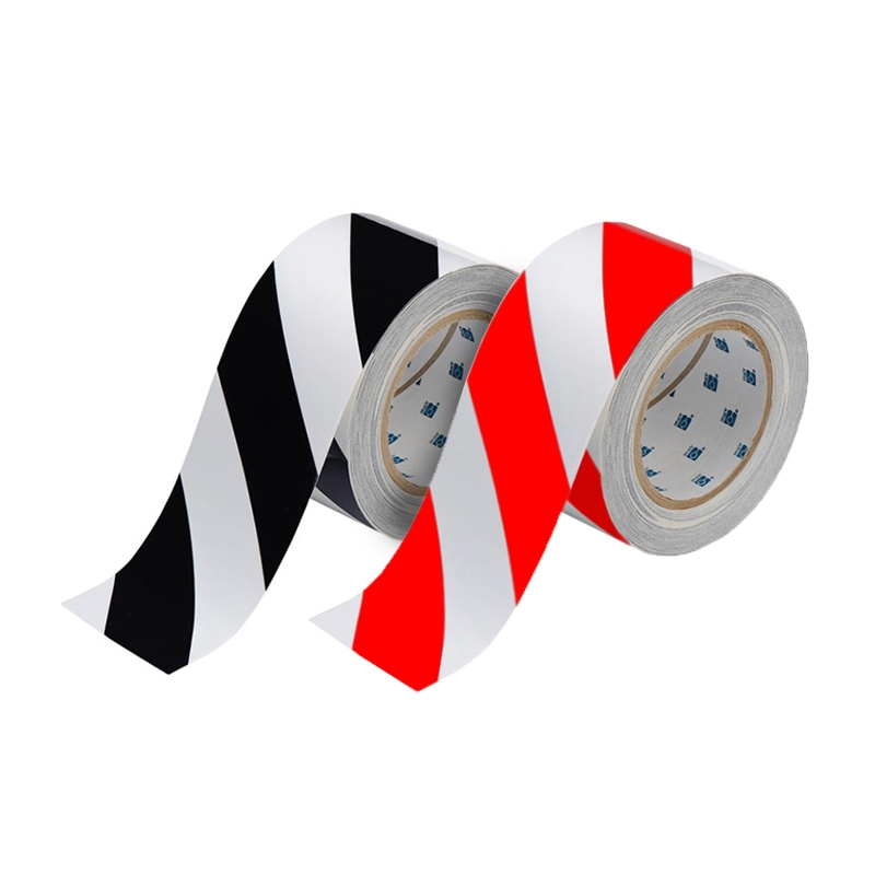 Toughstripe Floor Marking Striped Tapes - 76mm x 30m