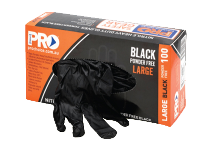 Extra Heavy Duty Nitrile Disposable Gloves 