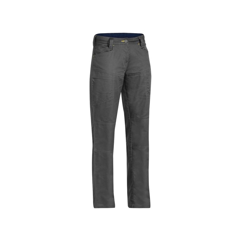 Bisley Womens X Airflow Ripstop Vented Work Pant - 14 Charcoal