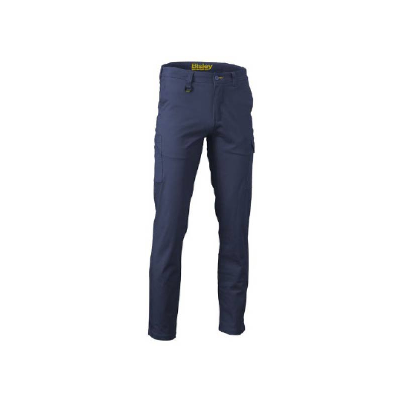 Bisley Cargo Pants Stretch Cotton Drill - Navy, Size 72R
