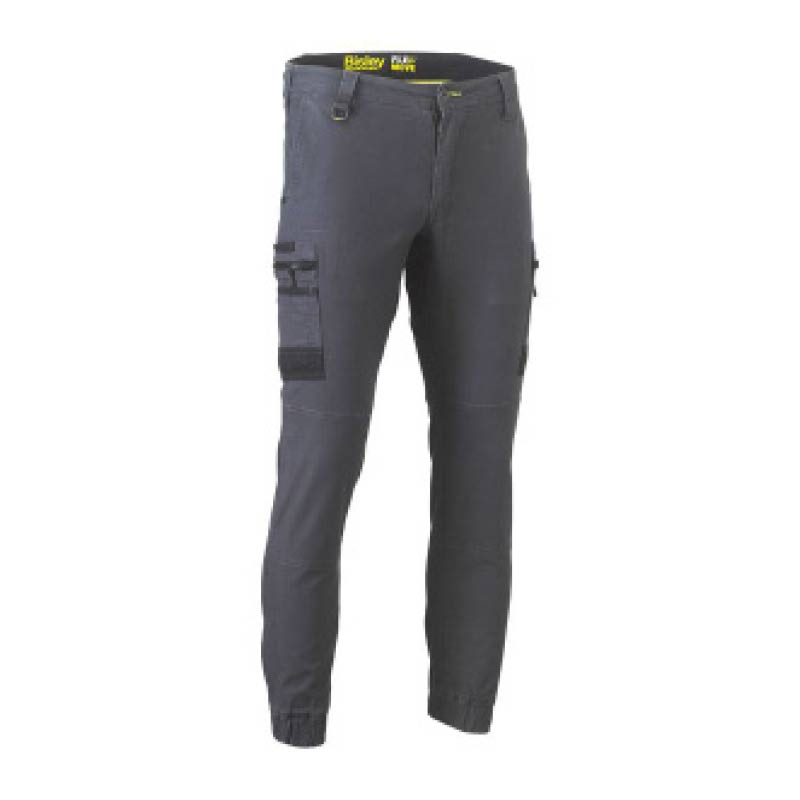 Bisley Flex & Move Cargo Pants with Cuffs - Charcoal, 72R
