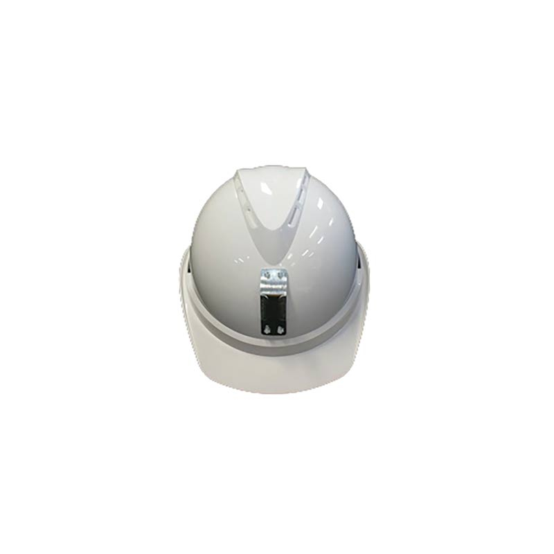 MSA V-Gard 500 Cap Unvented Metal Lamp - White
