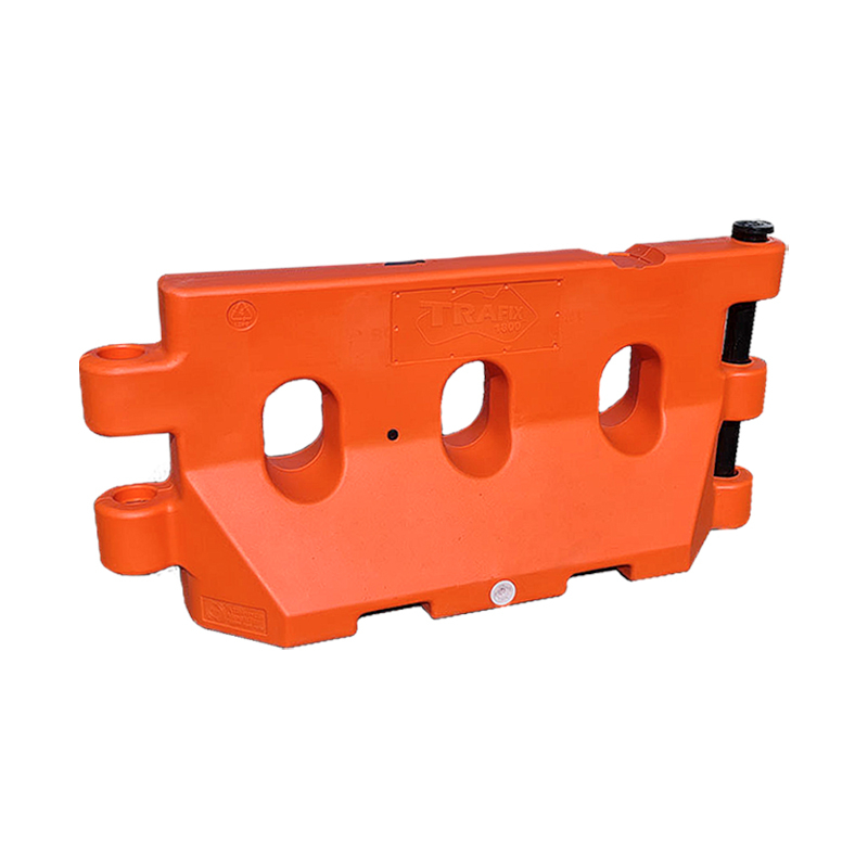 Water Filled Barrier Heavy Duty - 2000L x 900mm (H) x 600mm (W), Orange