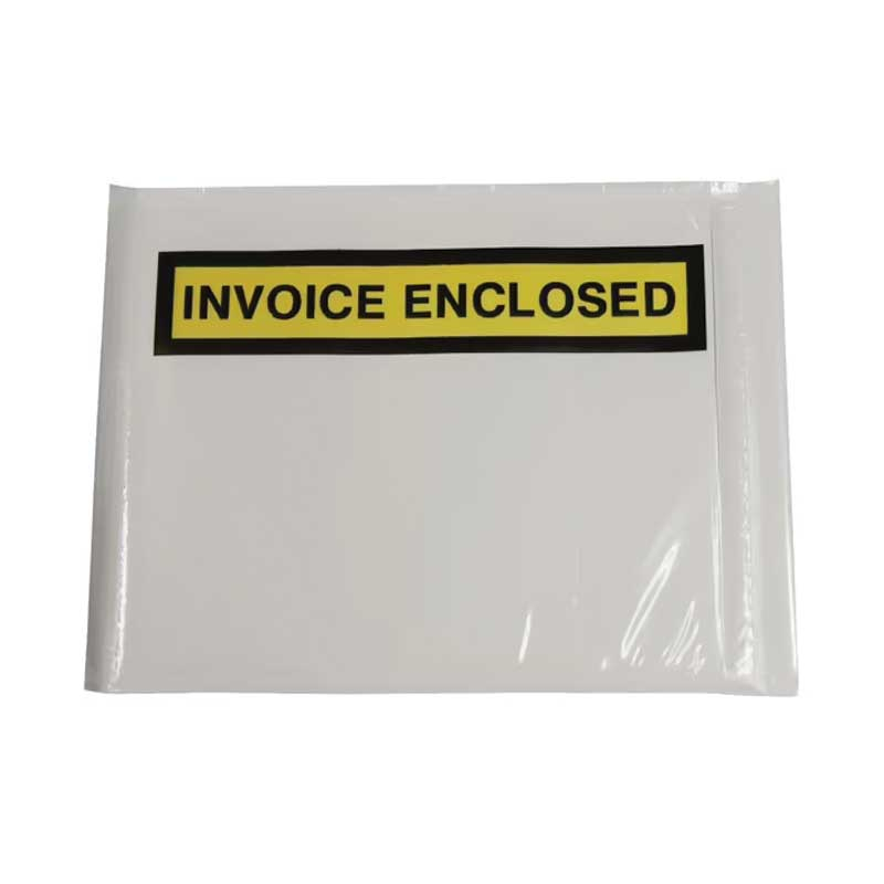 Self Adhesive Doculopes Invoice Enclosed, White, Pack of 1000