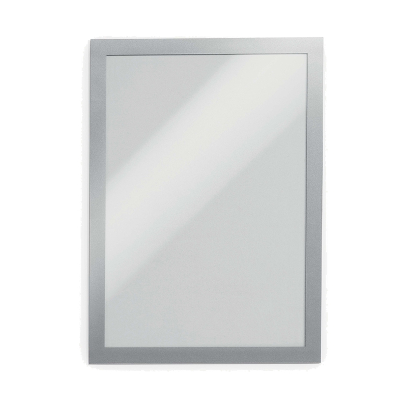 Durable Magnetic Document Frame - A4, Silver