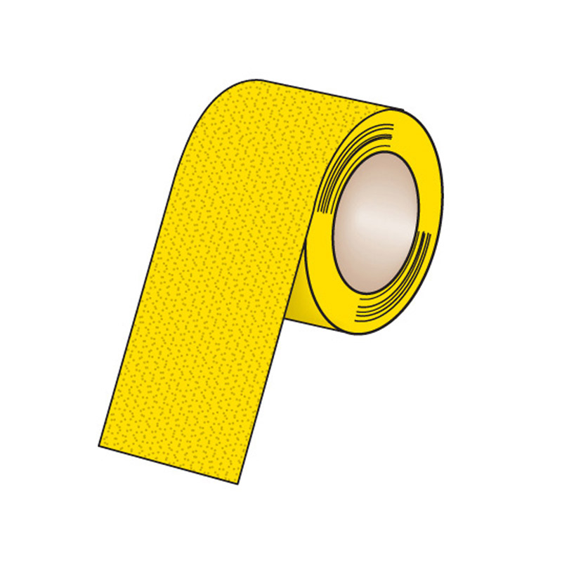 Car Park Marking Tape - Yellow, 100mm (W) x 45m (L)