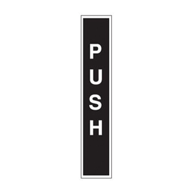 Door & Window Decals - Push